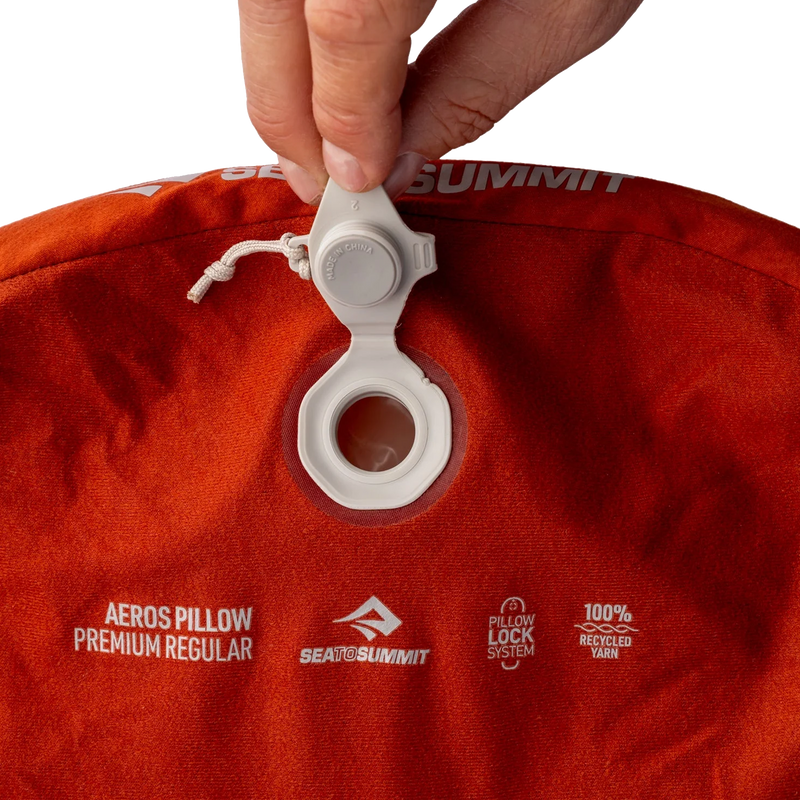 Aeros Premium Pillow Regular, Sea to Summit Aeros Premium Pillow deflate valve