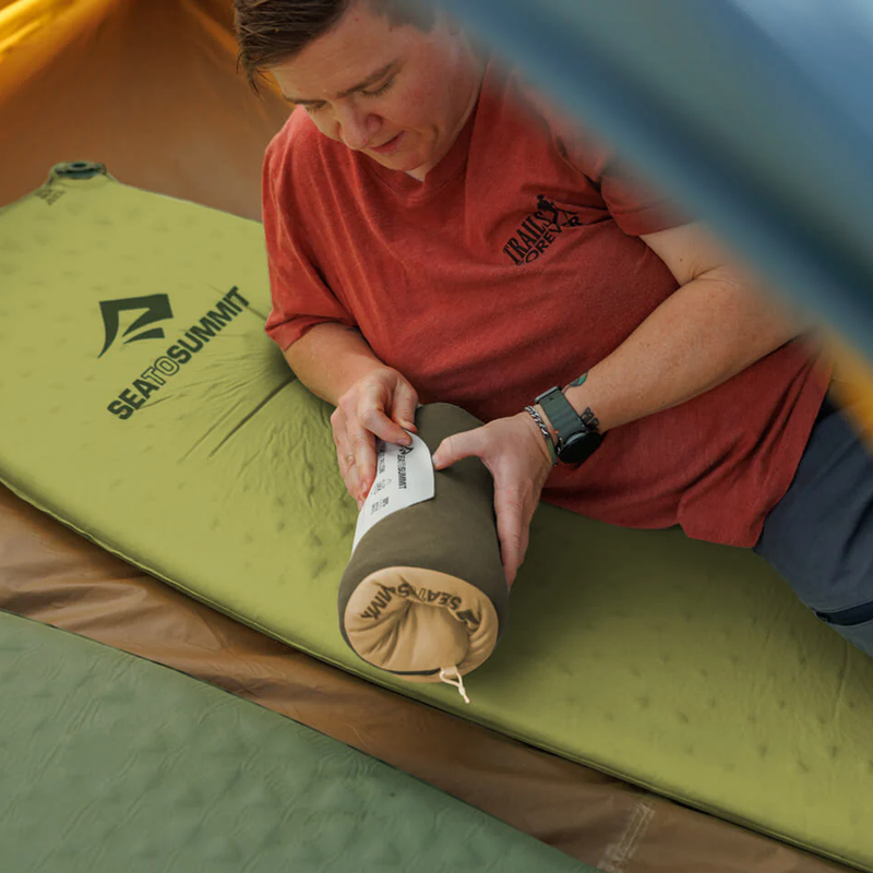 Foam Core Pillow Regular, Sea to Summit Foam Core Pillow at camp
