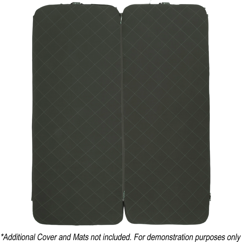 MegaMat LuxeWool Cover LXW, Exped MegaMat LuxeWool Cover LXW zipped together