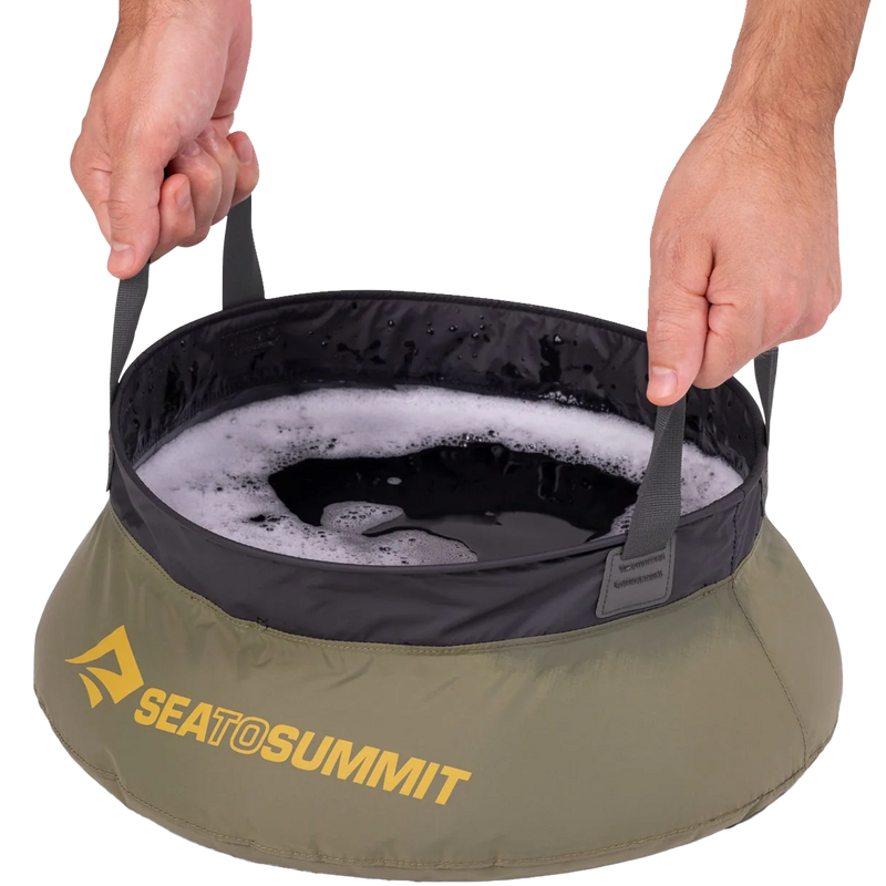 Kitchen Sink 5L, Sea to Summit Kitchen Sink holding water