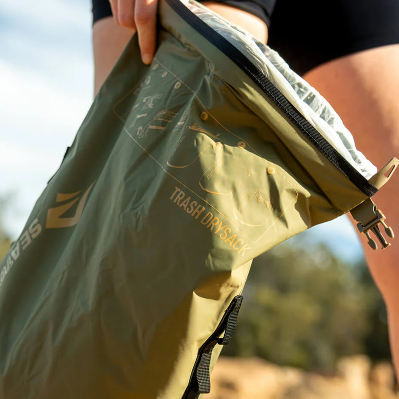 Trash Dry Bag 10L, Sea to Summit Trash Dry Bag 10L at camp
