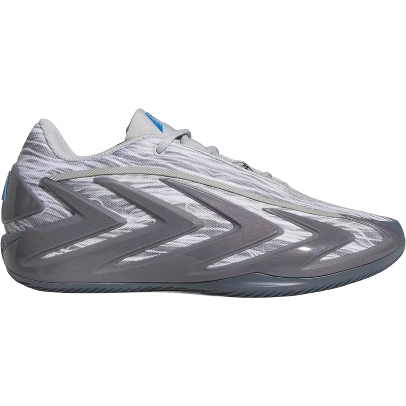 Adidas Men's Anthony Edwards 3 'Snow Camo' in Stone Onix Night Grey