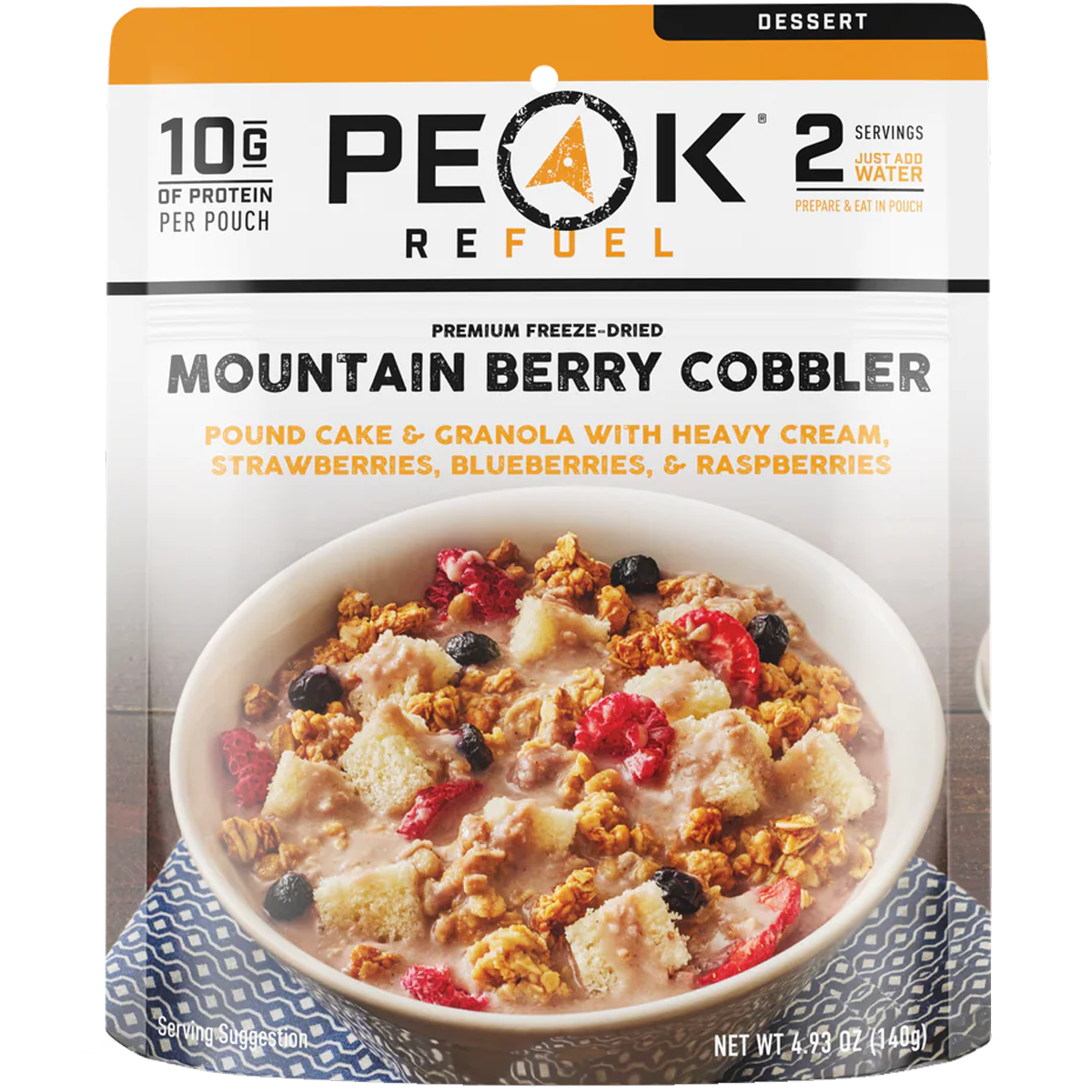 Mountain Berry Cobbler (2 Servings) alternate view