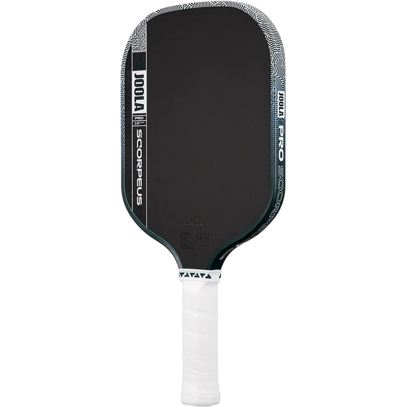 Scorpeus Pro V Collin Johns, Joola Scorpeus Pro V Pickleball Paddle 3/4 view side 1