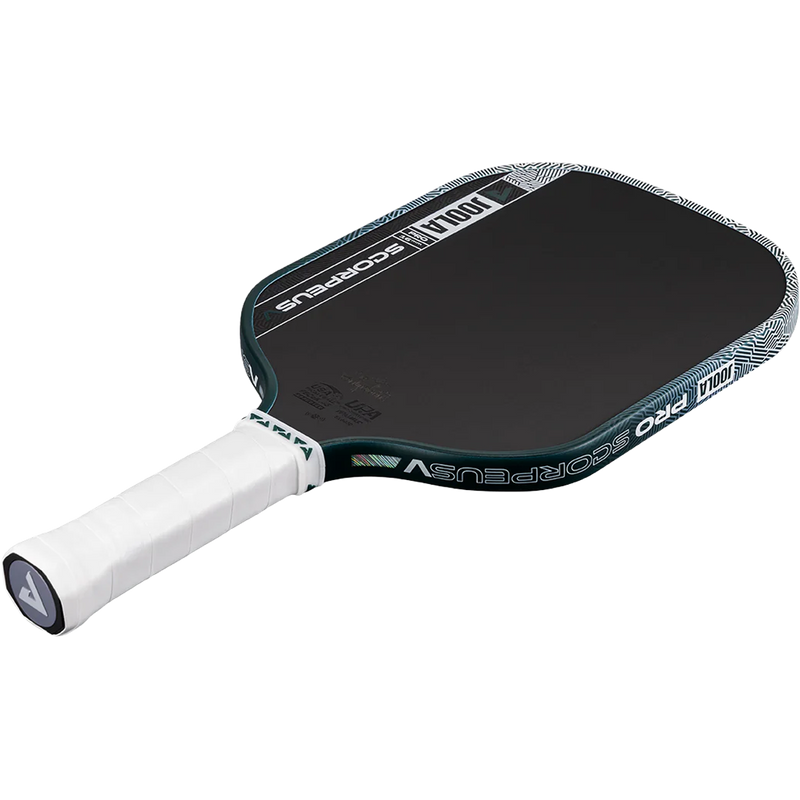 Scorpeus Pro V Collin Johns, Joola Scorpeus Pro V Pickleball Paddle 3/4 view horizontal 4