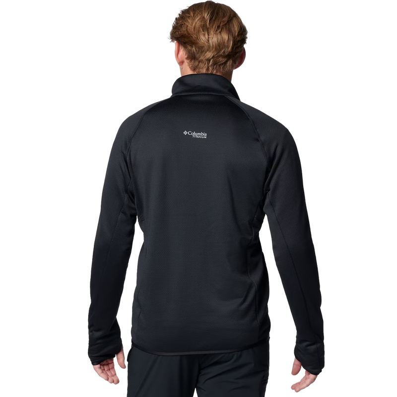 Men's Triple Canyon Grid Fleece FZ II, Columbia Men's Triple Canyon Grid Fleece FZ II back