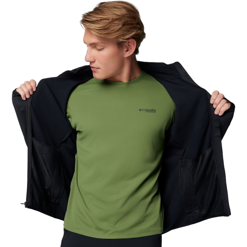 Men's Triple Canyon Grid Fleece FZ II, Columbia Men's Triple Canyon Grid Fleece FZ II inner fleece