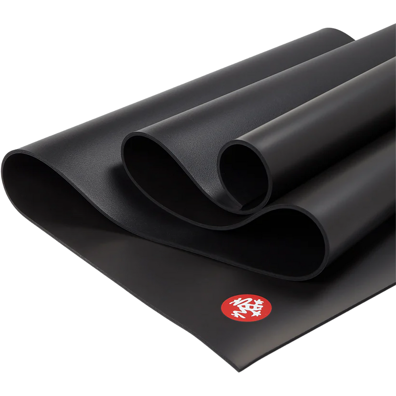 GRP Adapt 2.0 Yoga Mat 5mm, Manduka GRP Adapt 2.0 Yoga Mat 5mm in Carbon Black folded