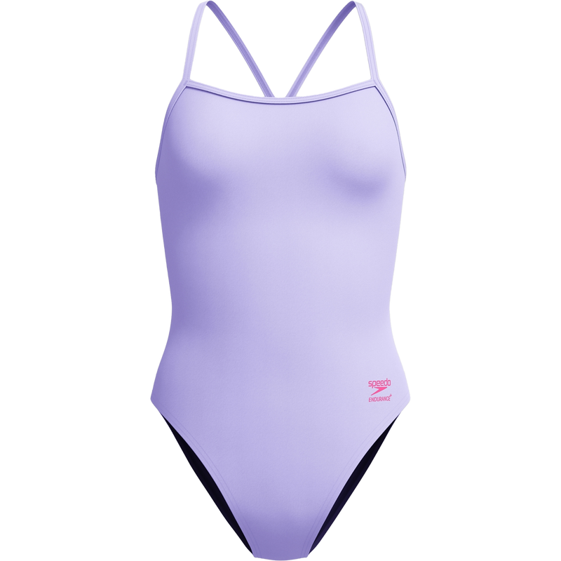 Women's Solid V-Back 2.0, Speedo Women's Solid V-Back 2.0 Front