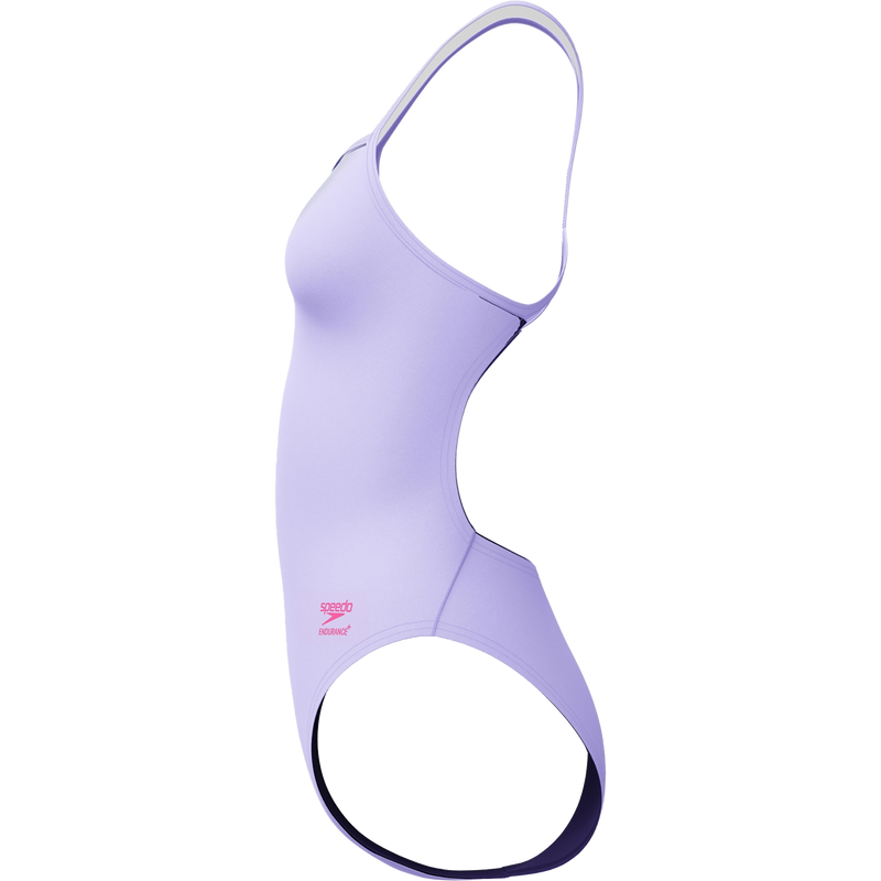 Women's Solid V-Back 2.0, Speedo Women's Solid V-Back 2.0 Left