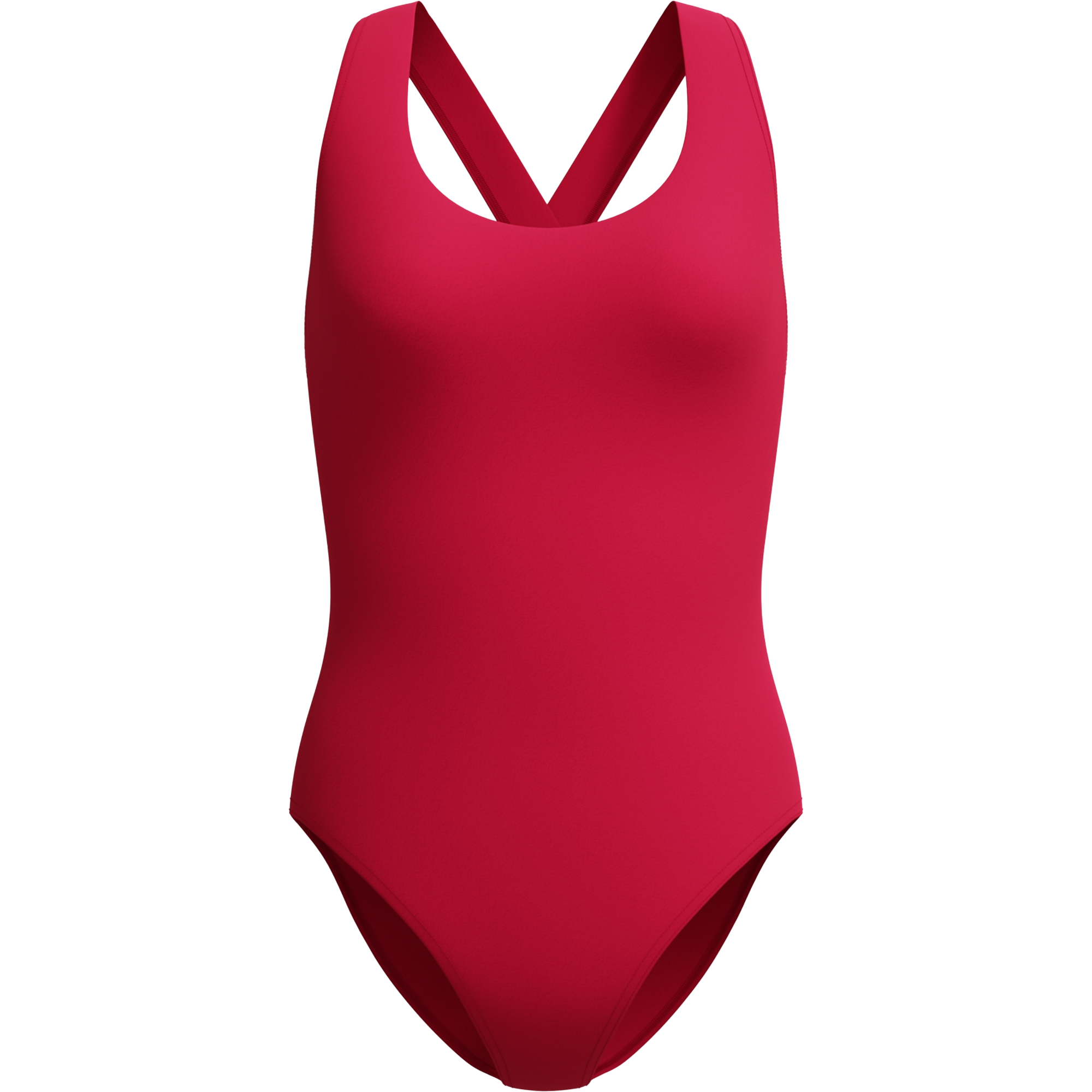 Women's Solid Scoop Neck One Piece alternate view