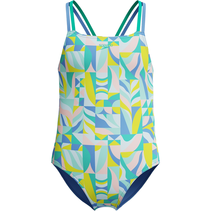 Youth Print Strappy One Piece, Featured Image