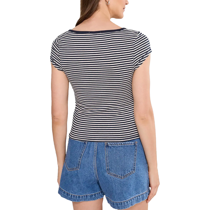 Women's Morning Pages Henley, Free People Women's Morning Pages Henley Back