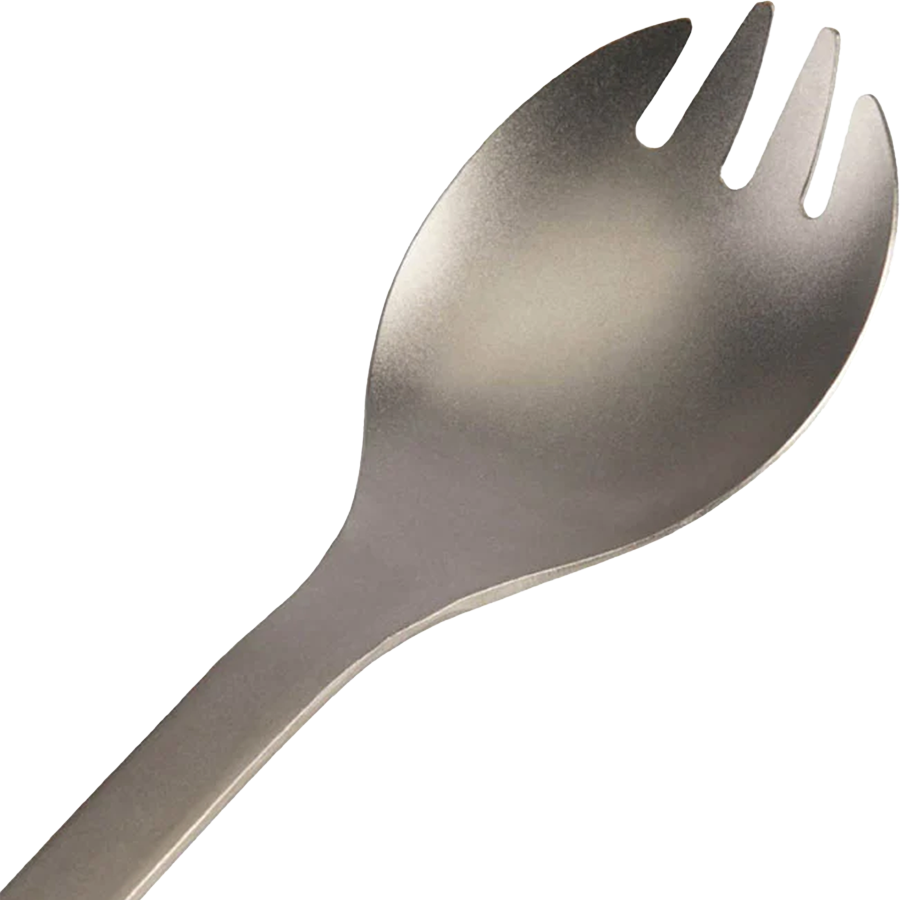 Titanium Spork Anodized alternate view
