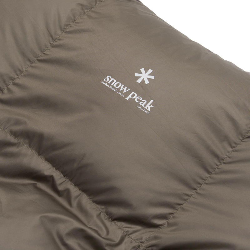 Down System Ofuton 300 Mat Plus, Snow Peak Down System Ofuton 300 Mat Plus branding