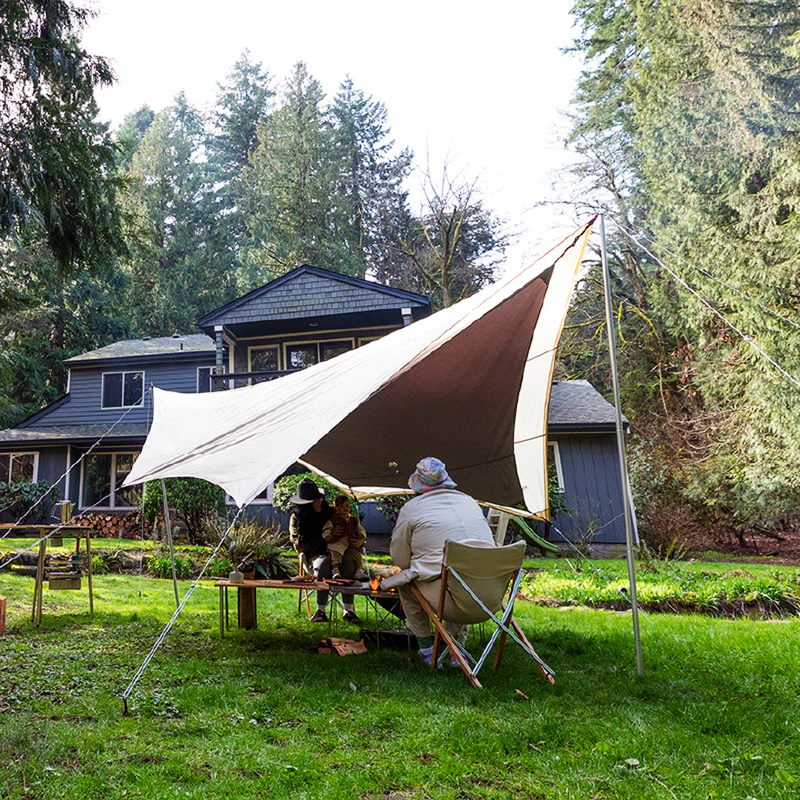 Takibi Tarp Hexa Set M, Snow Peak Takibi Tarp Hexa Set M lifestyle 1