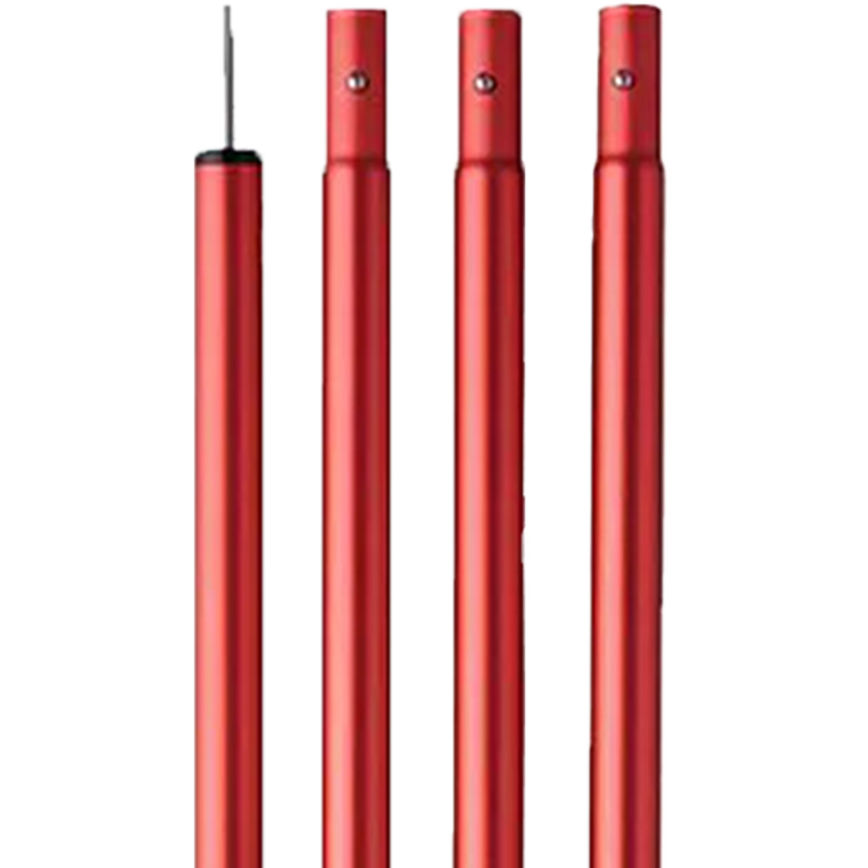 Wing Pole 240cm Red, Snow Peak Wing Pole 240cm Top