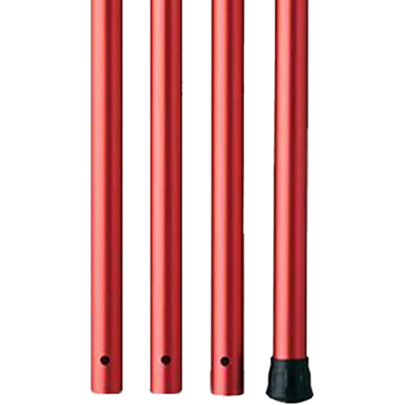 Wing Pole 240cm Red, Snow Peak Wing Pole 240cm Red Bottom