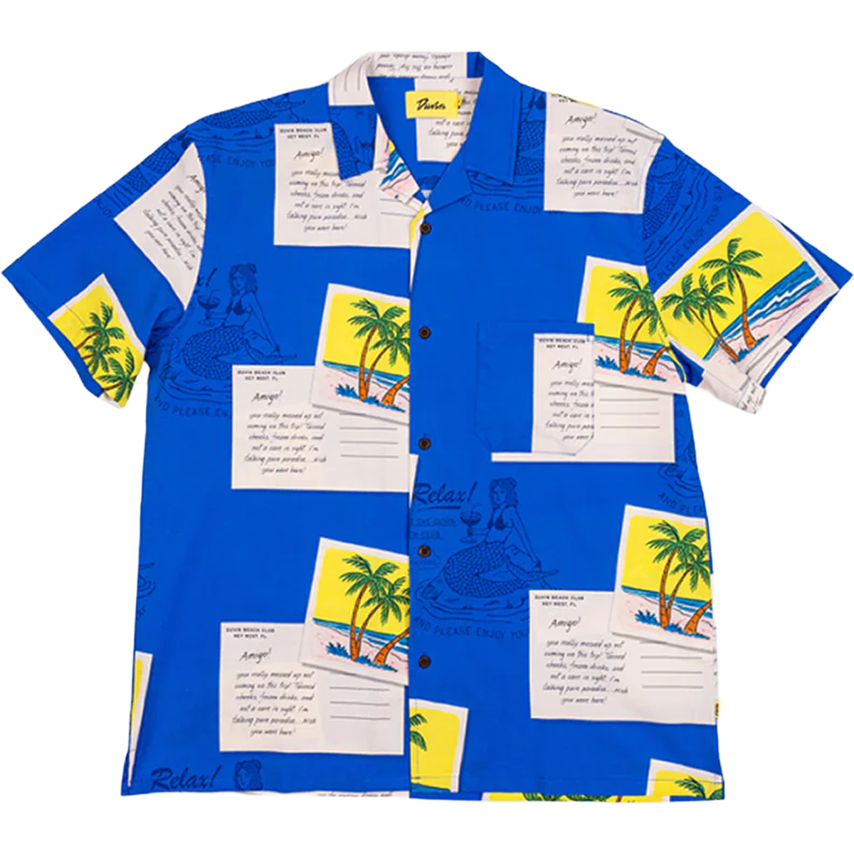 Men's From Vacation Stretch Button Up alternate view