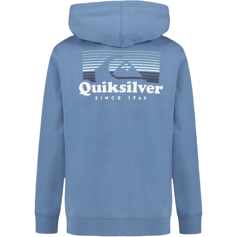 Youth Phase Full Zip Hoodie, Quiksilver Youth Phase Full Zip Hoodie in 420-Quiet Harbor back