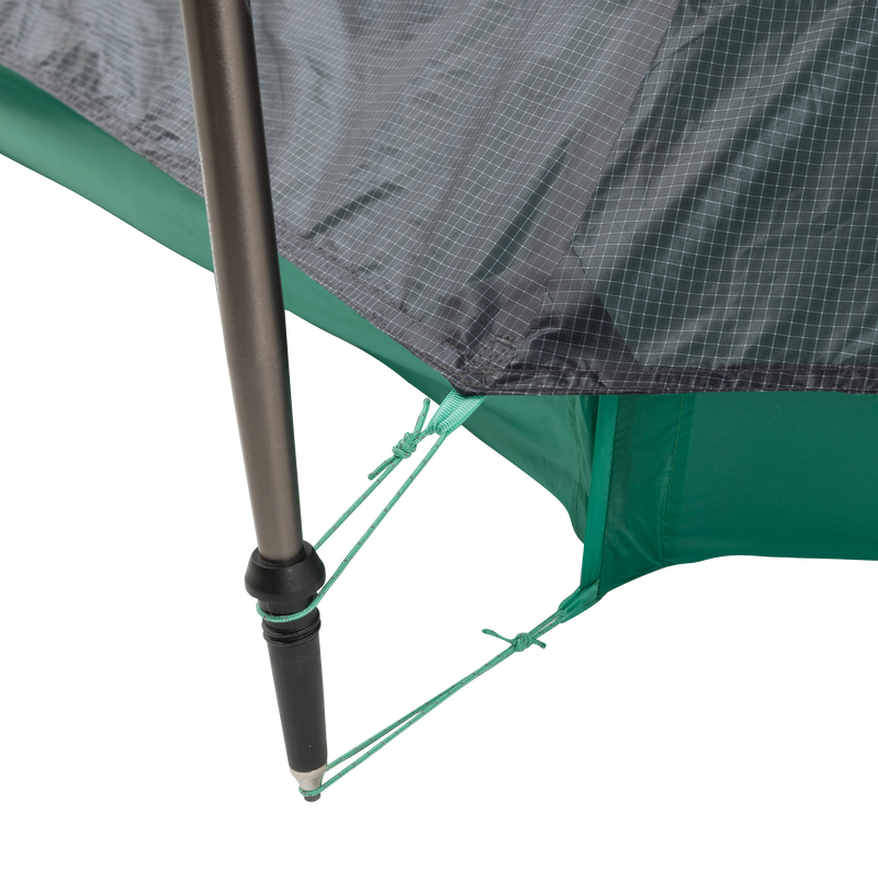 String Ridge VST 1.5, Big Agnes String Ridge VST 1.5 in Asphalt/Mint Leaf foot