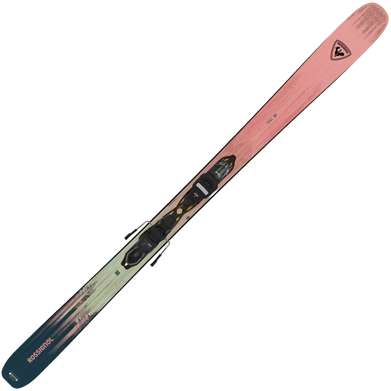 Women's Soul 92 Xpress 11 GW, Rossignol Women's Soul 92 Xpress 11 GW single ski angle