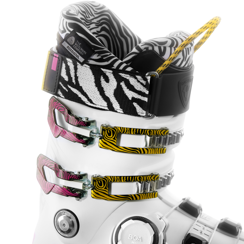 Women's Pure Savage BOA GW, Rossignol Women's Pure Savage BOA GW cuff blurred focus