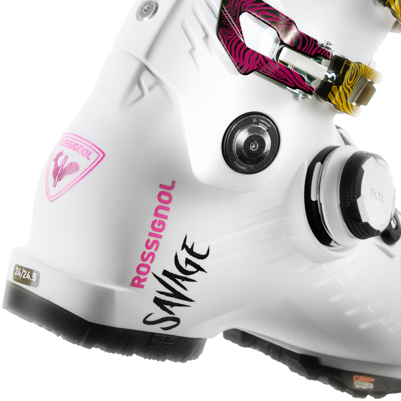 Women's Pure Savage BOA GW, Rossignol Women's Pure Savage BOA GW heel blurred focus