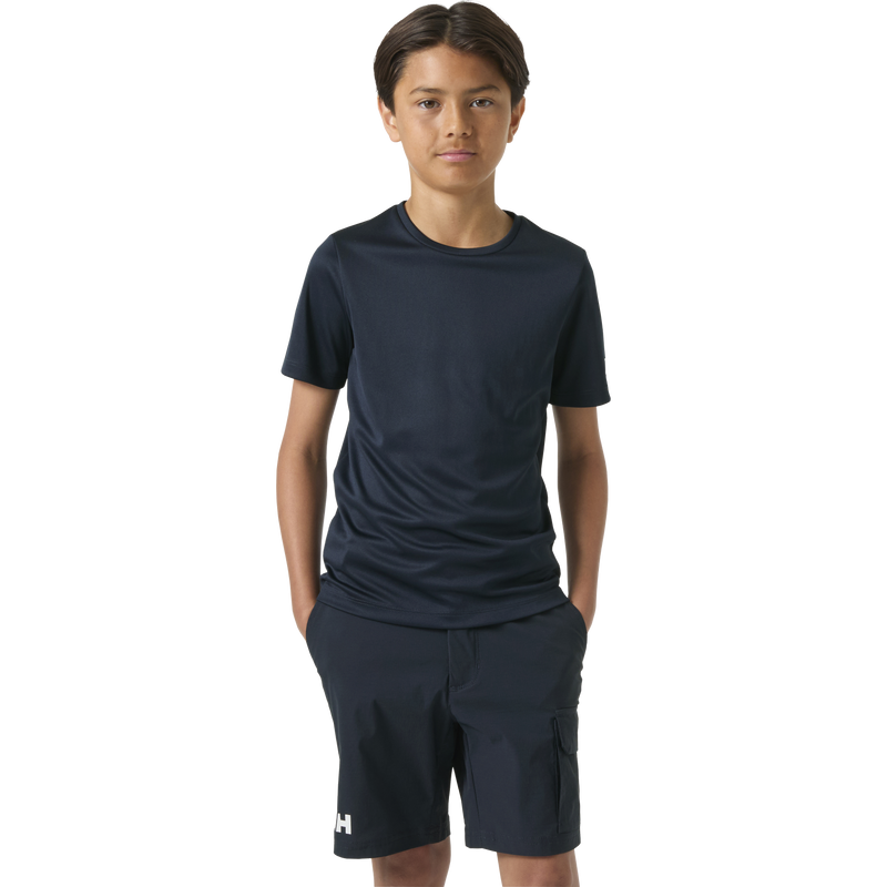 Youth Jr HH Tech T Shirt, Helly Hansen Youth Jr HH Tech T Shirt in front