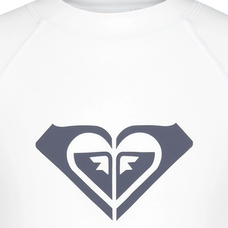 Youth Whole Hearted Longsleeve Rashguard, Roxy Youth Whole Hearted Longsleeve Rashguard Front Graphic