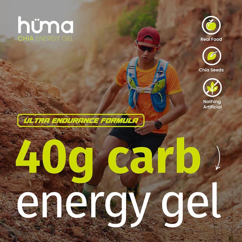 Ultra Energy Gel, Huma Ultra Energy Gel 40g of carbs