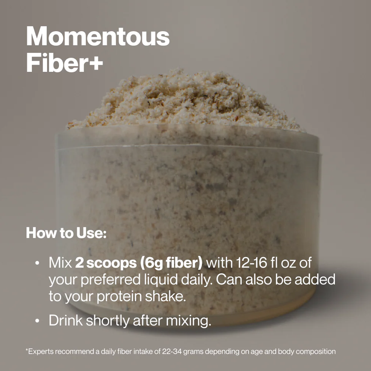 Fiber + (30 Servings) alternate view
