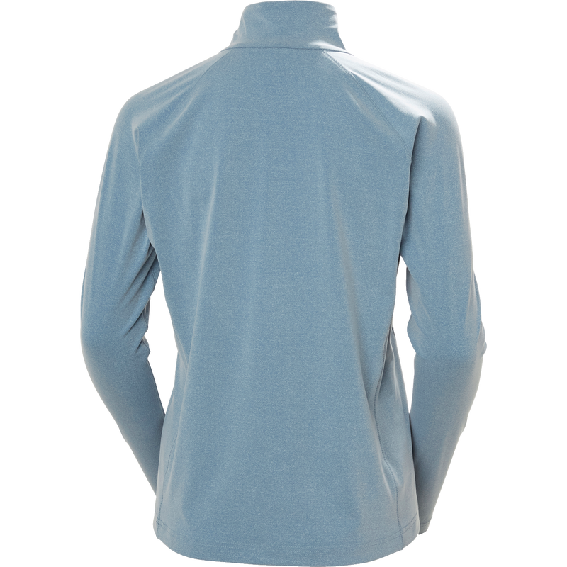 Women's Tyri Knit 1/2 Zip, Helly Hansen Women's Tyri Knit 1/2 Zip in 601-Washed Navy Melange back