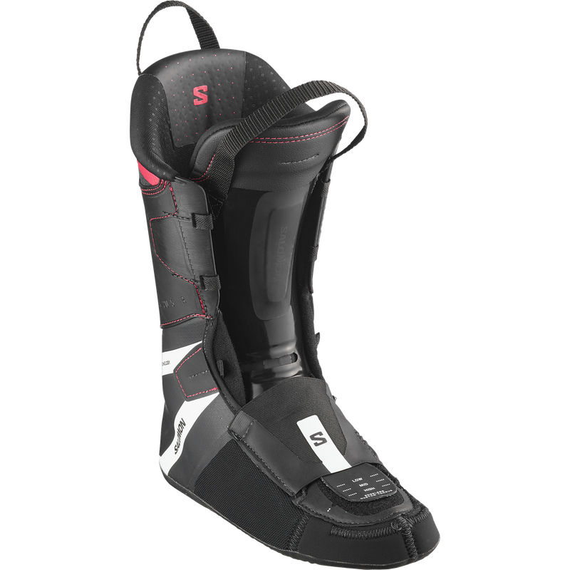 S/Pro Alpha C BOA 130, Salomon S/Pro Alpha C BOA 130 in Wrought Iron/Black/Raspberry liner
