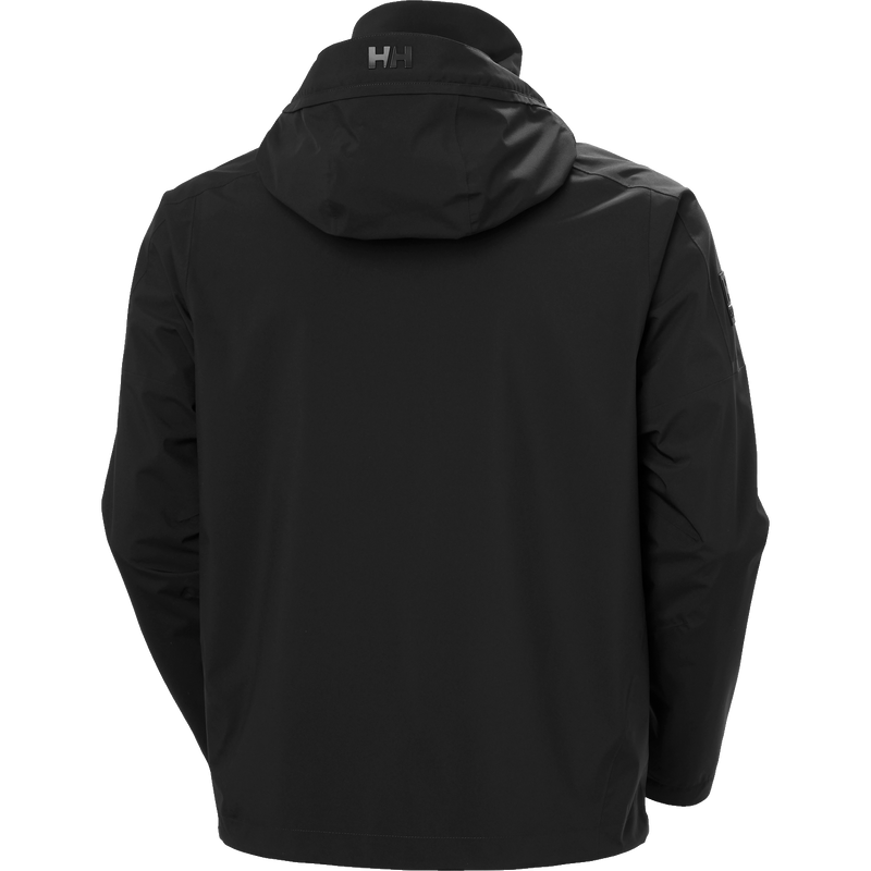 Men's HP Racing Hooded Jacket 2.0, Helly Hansen Men's HP Racing Hooded Jacket 2.0 in 980-Ebony back