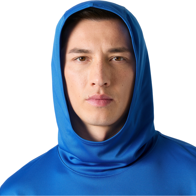 Men's HH Tech Hoodie, Helly Hansen HH Tech Hoodie in Cobalt hood detail