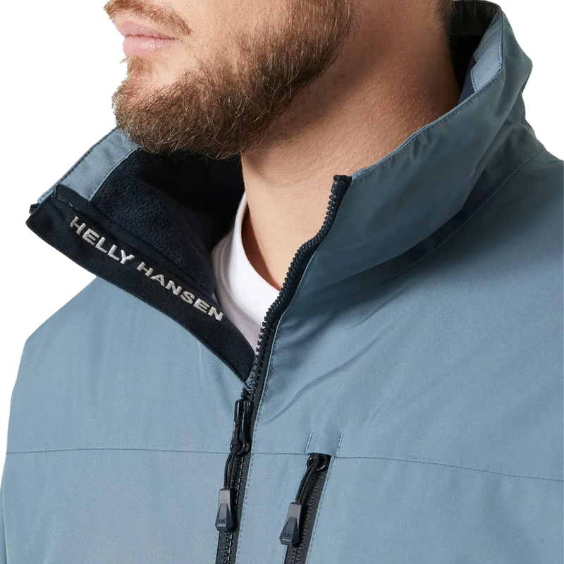 Men's Crew Midlayer Jacket 2, Helly Hansen Men's Crew Midlayer Jacket 2 collar