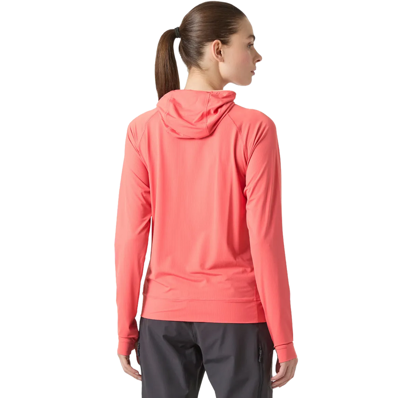 Women's Shine Solen 1/2 Zip Hoodie, Helly Hansen Women's Shine Solen 1/2 Zip Hoodie back