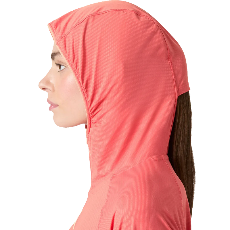 Women's Shine Solen 1/2 Zip Hoodie, Helly Hansen Women's Shine Solen 1/2 Zip Hoodie ponytail hole
