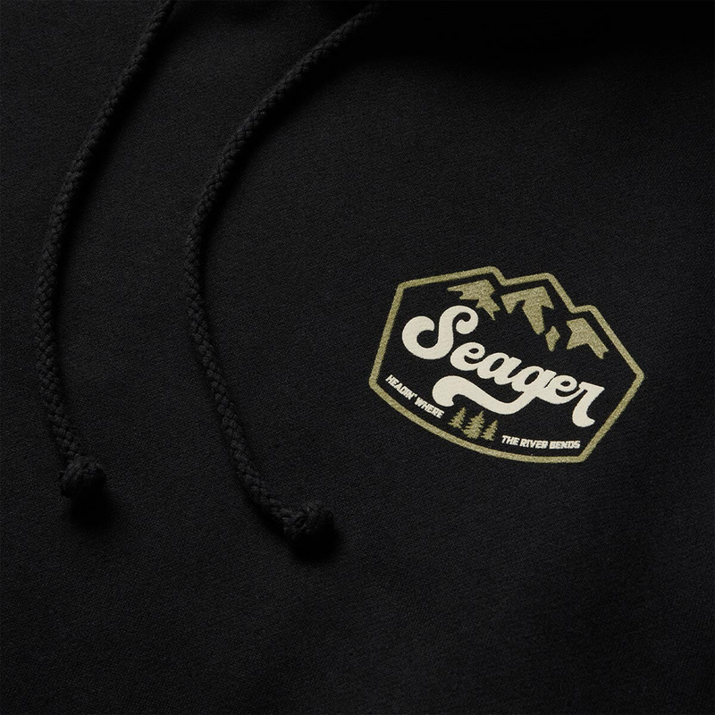 Men's High Country Hoodie, Seager Men's High Country Hoodie Chest Graphic