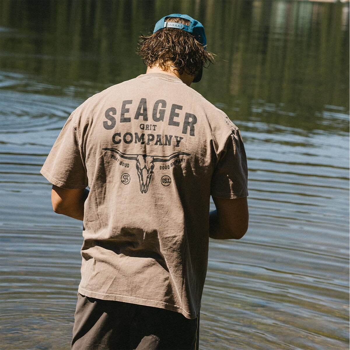 Men's Premium Longhorn Tee alternate view