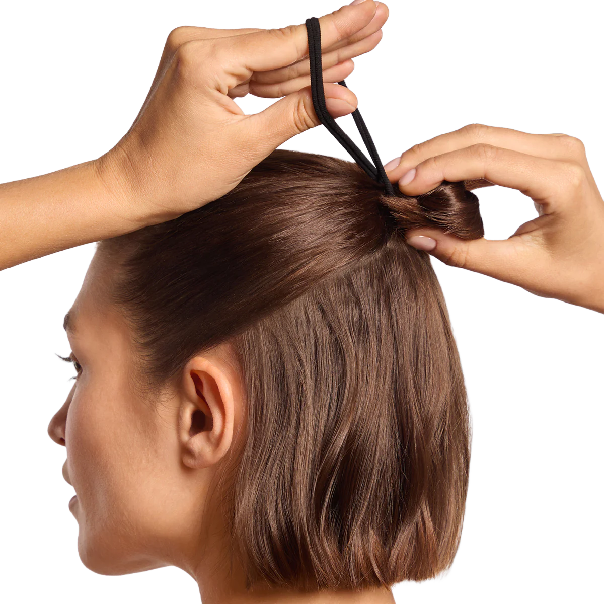 Recycled Seamless Hair Elastics - 8pc alternate view