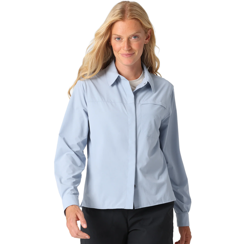 Women's Astroman Long Sleeve Sun Shirt, Outdoor Research Women's Astroman Long Sleeve Sun Shirt front