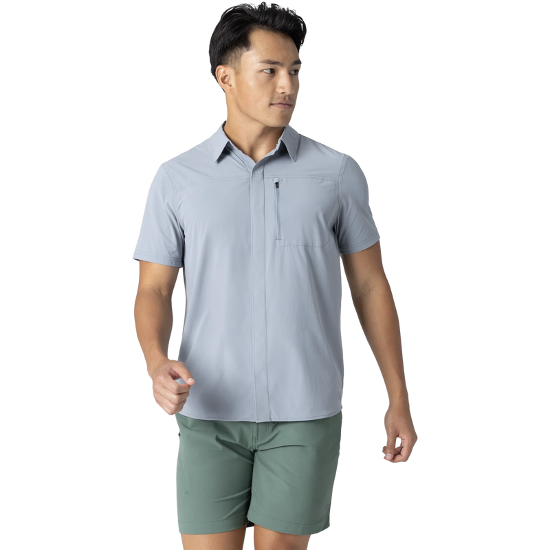 Men's Astroman Air Short Sleeve Sun Shirt, Outdoor Research Men's Astroman Air Short Sleeve Sun Shirt front