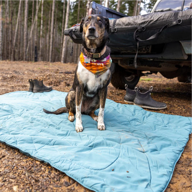 Overland Mat, Rumpl Overland Mat in Sage Green lifestyle image #3