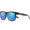 Matte Black/Polarized Blue Mirror