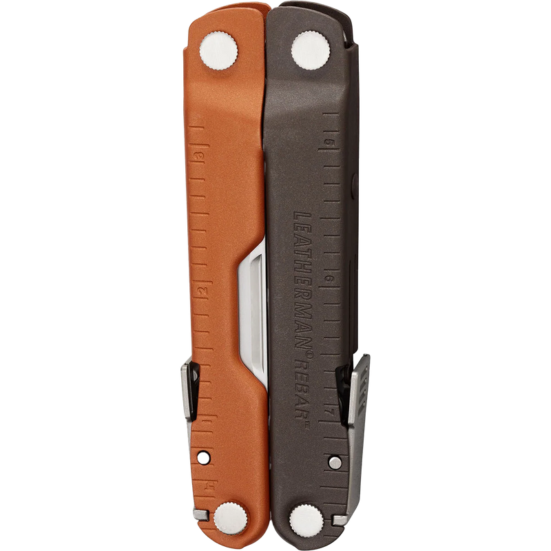 Rebar Burnt Sienna, Leatherman Rebar Folded