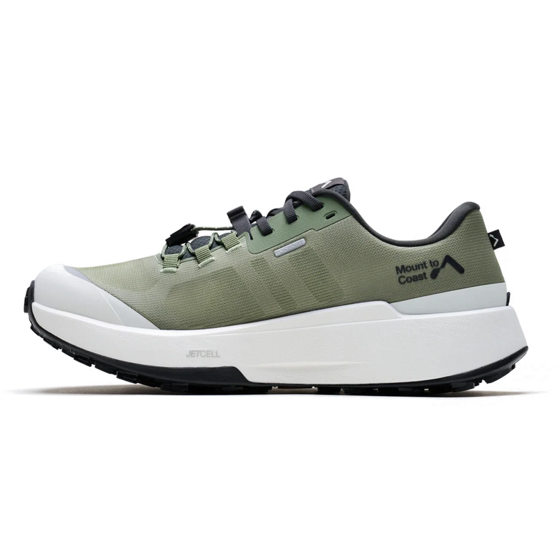 Men's M1, Mount to Coast Men's M1 in Moss inside profile