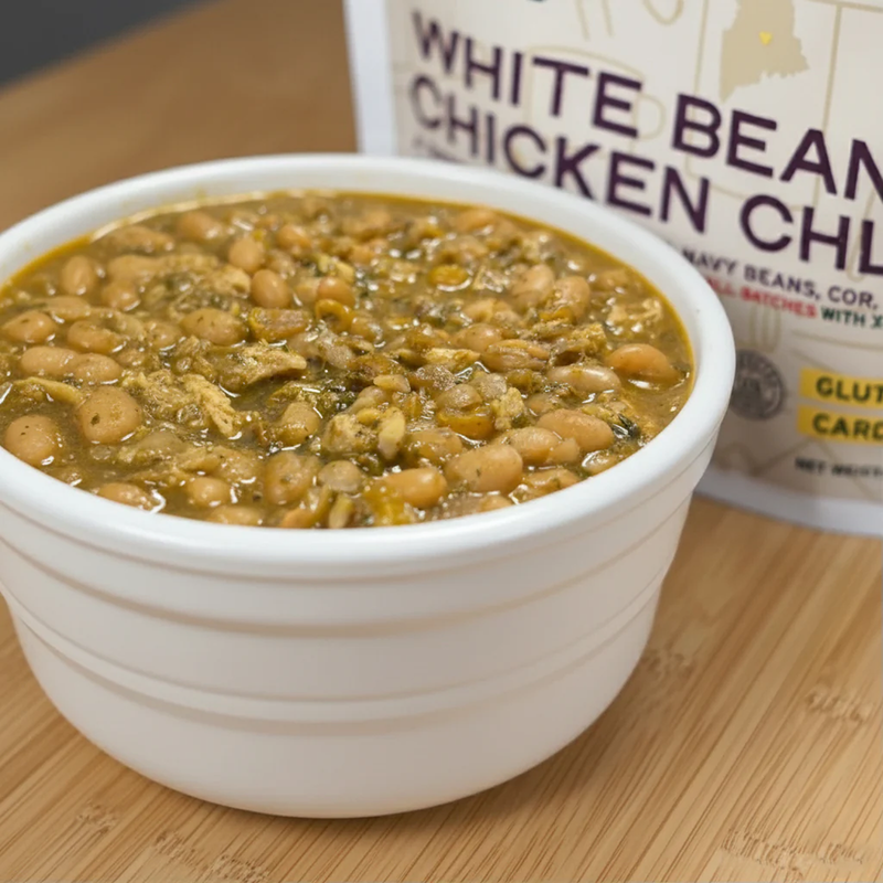 White Bean Chicken Chili (1 Serving), Good To-Go White Bean Chicken Chili (1 Serving) in bowl