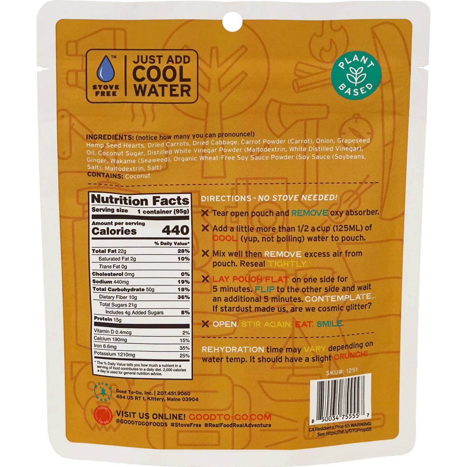 Vegan 5-Day Emergency Food Kit alternate view